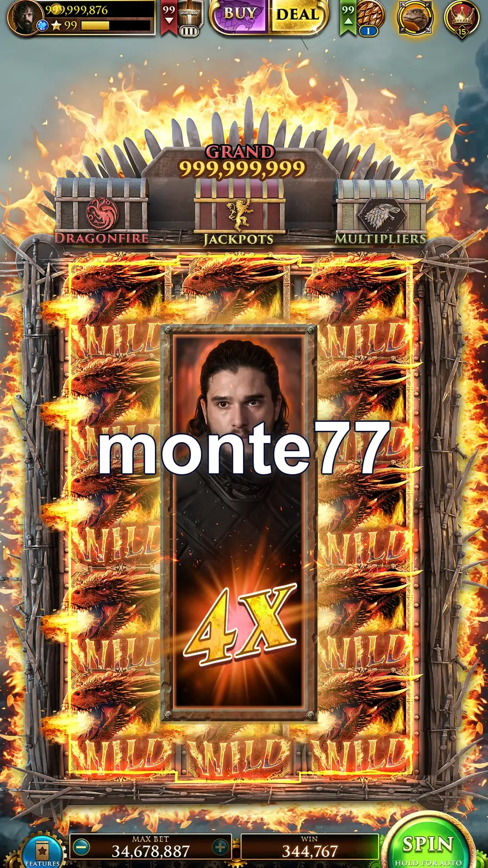 monte77 Tangkapan Layar Resmi APK